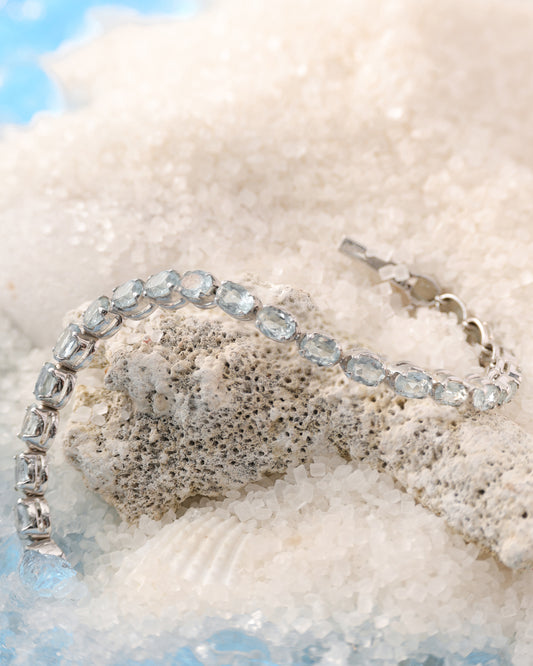 Blue Topaz Bracelets