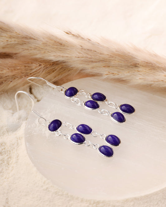 Blue Lapis Earring